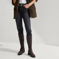 The Tall Lug Boot - Truffle Brown