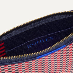 The Wallet Wristlet - Confetti Micro Check