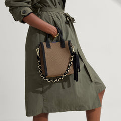 The Shoulder Strap - Velvet Black Chain