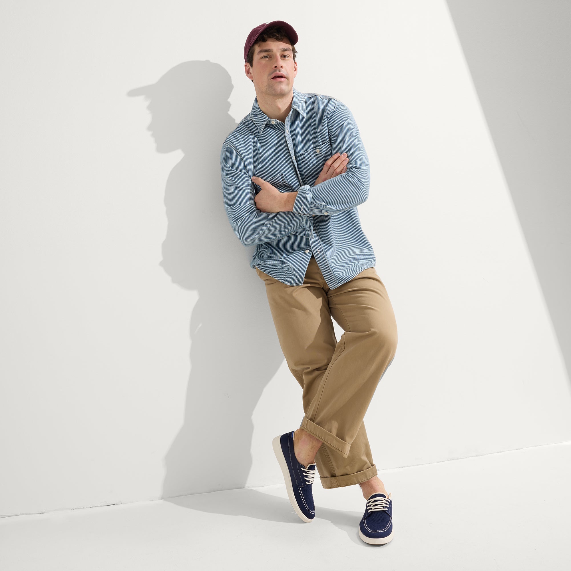 The Ravello Boat Shoe - Nautical Navy