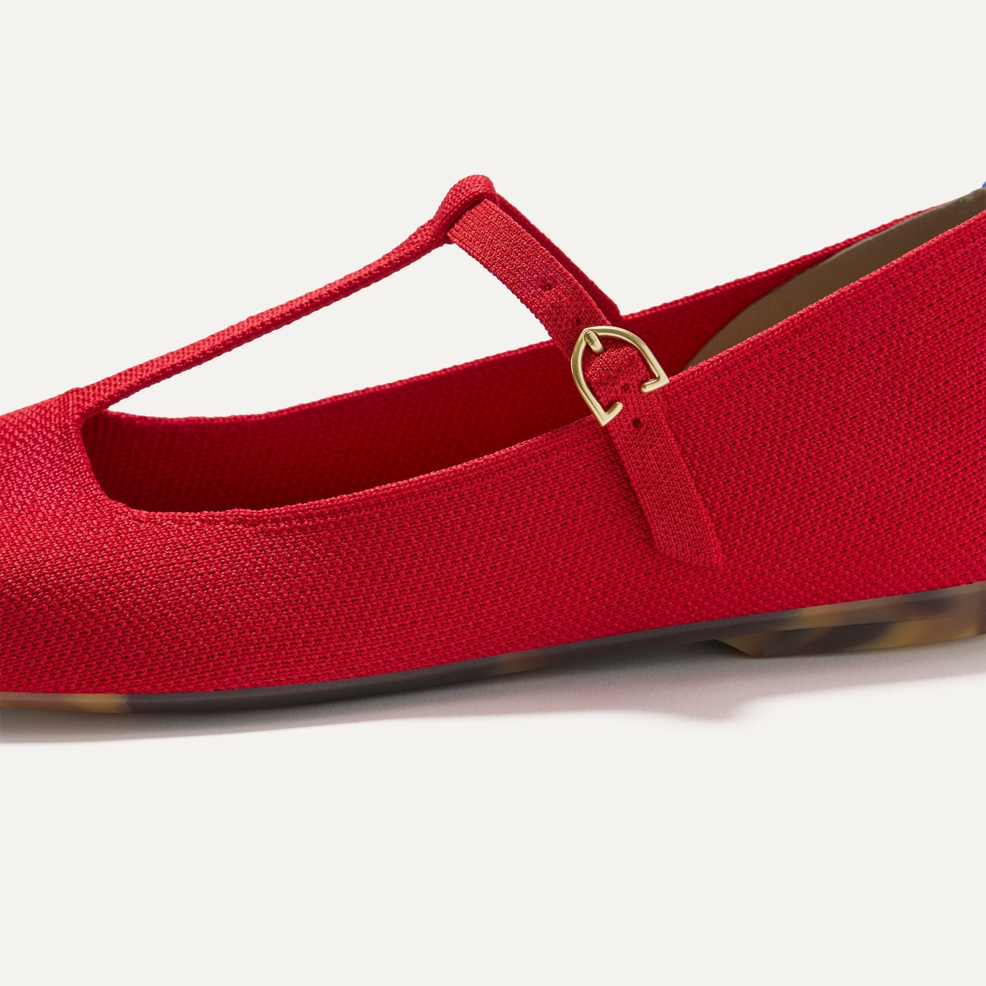 The T–Strap Mary Jane - Red Crisp