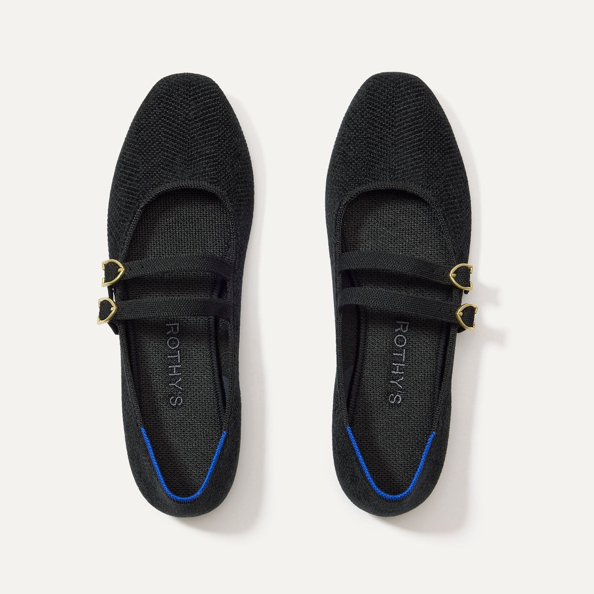 The ReVelvet™ Double Buckle Mary Jane - ReVelvet™ Black