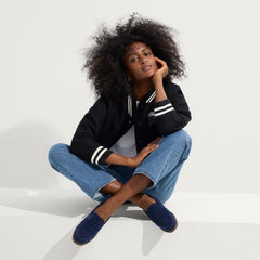 The ReVelvet™ Penny Loafer - ReVelvet™ Navy