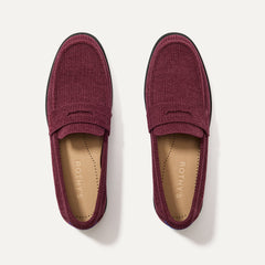 The ReVelvet™ Penny Loafer - ReVelvet™ Syrah