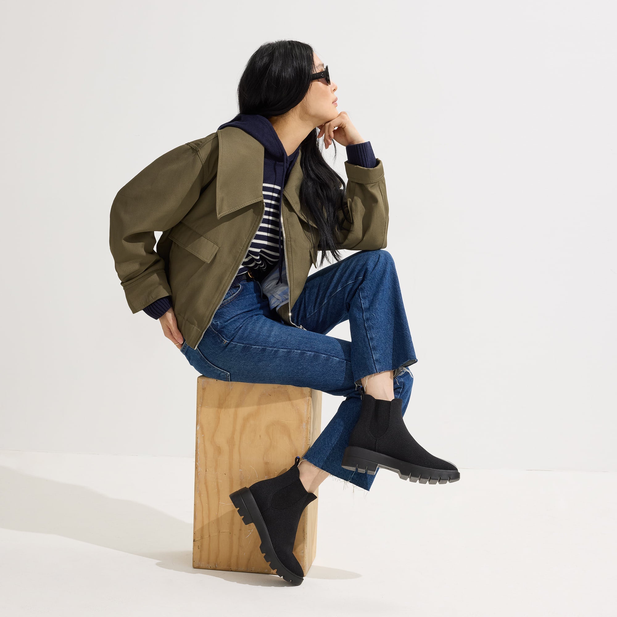 The Puddle Skipper Boot - Black