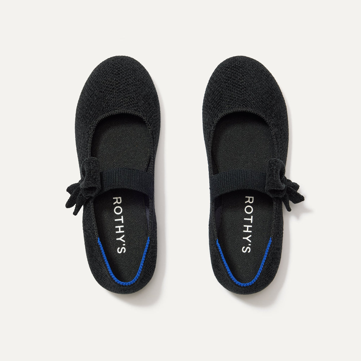 The Kids ReVelvet™ Tux Bow Mary Jane - ReVelvet™ Black